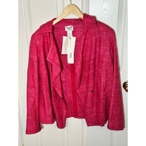 Akris Punto Pink Silk Jacket Blazer NWT - Picture 3 of 11